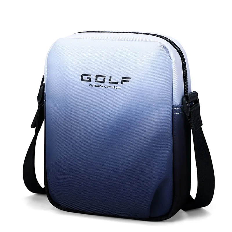 Golf New Crossbody Bag Men\'s Gradient Shoulder Bag Men\'s Shoulder Bag Large Capacity Small Shoulder Bag Fashion Brand