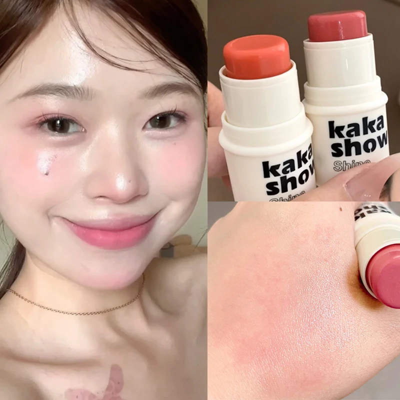 Shimmer Water Light Highlighter Stick Waterproof Blush Stick Make-up Blijvend Fleuren Gezicht Lichaam Glow Contouring Koreaanse cosmetica