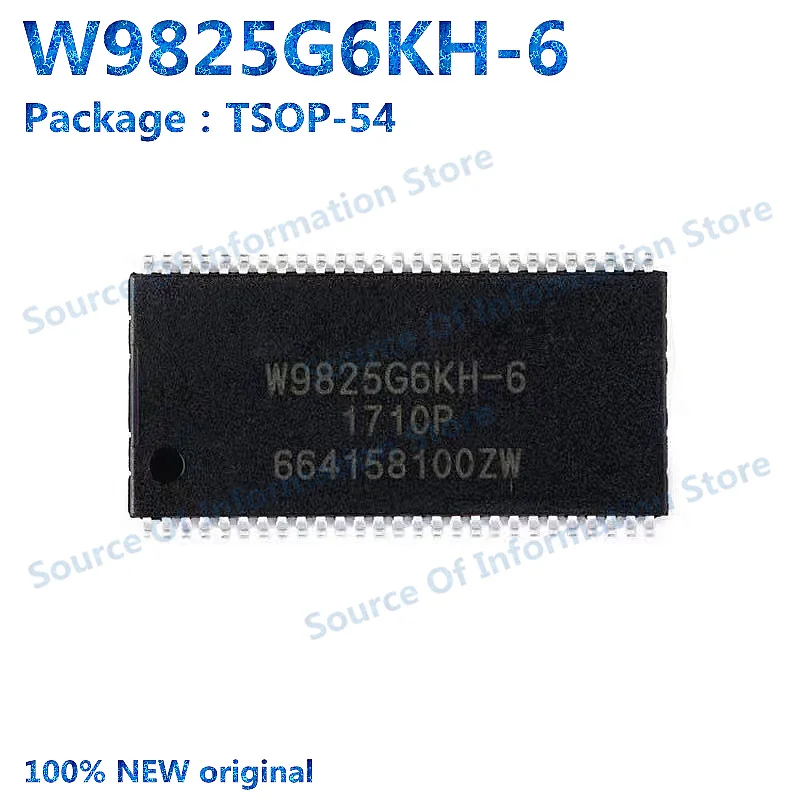 W9825G6KH-6 TSOP-54 256Mbit RAM Memory Chip