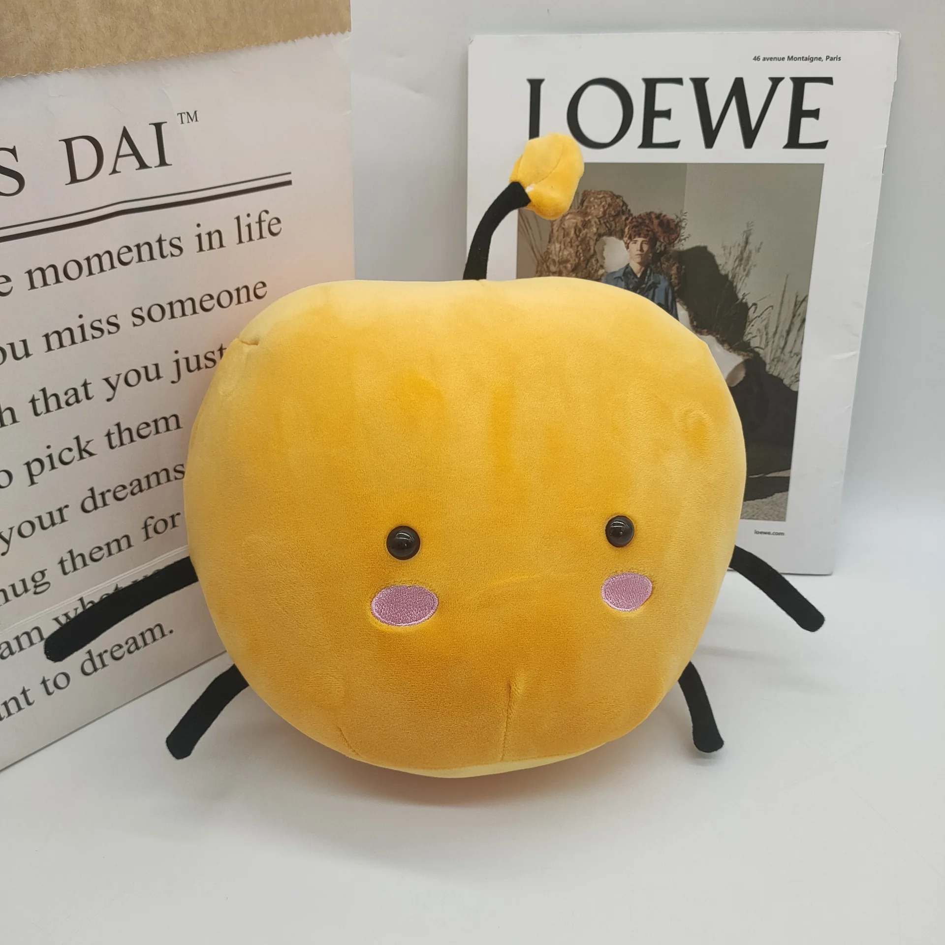 Poduszka pluszowa Stardew Valley, miękka, zielona, w kształcie jabłka, pluszowa lalka roślinka, figurka, najlepszy prezent dla rodziny i miłośników gier.