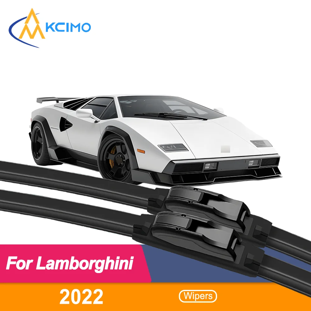 

Unobstructed View 2-Pack Wiper Blades Compatible for Lamborghini Countach LPI 800-4 2022 All-Season Smudge-Free Reliable