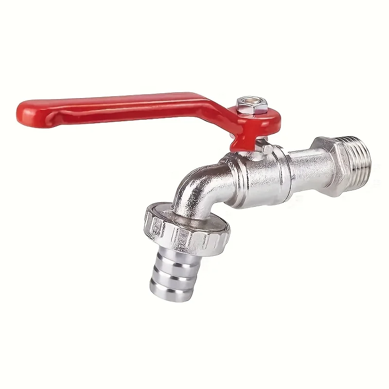 1/3Pcs Zinc Alloy Bibcock Tap 1/2