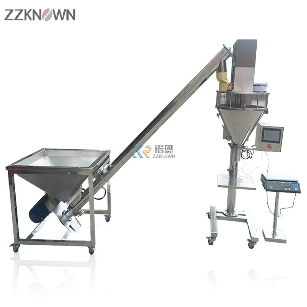 

Semi Automatic Micro Dosing Industry Powder Filling Machine Powder Packaging Machine For Bags Coffee Milk Spice Protein Flour