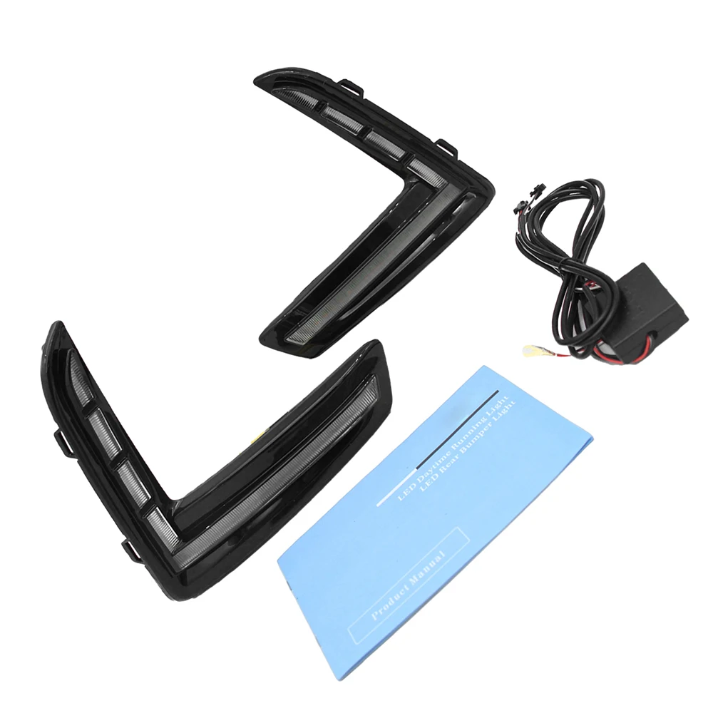

Daytime Running Light with Streamer Steering Tri-Color Turn Signal Fog Lamp Car Daytime Running Light fit for Honda HR-V 2023
