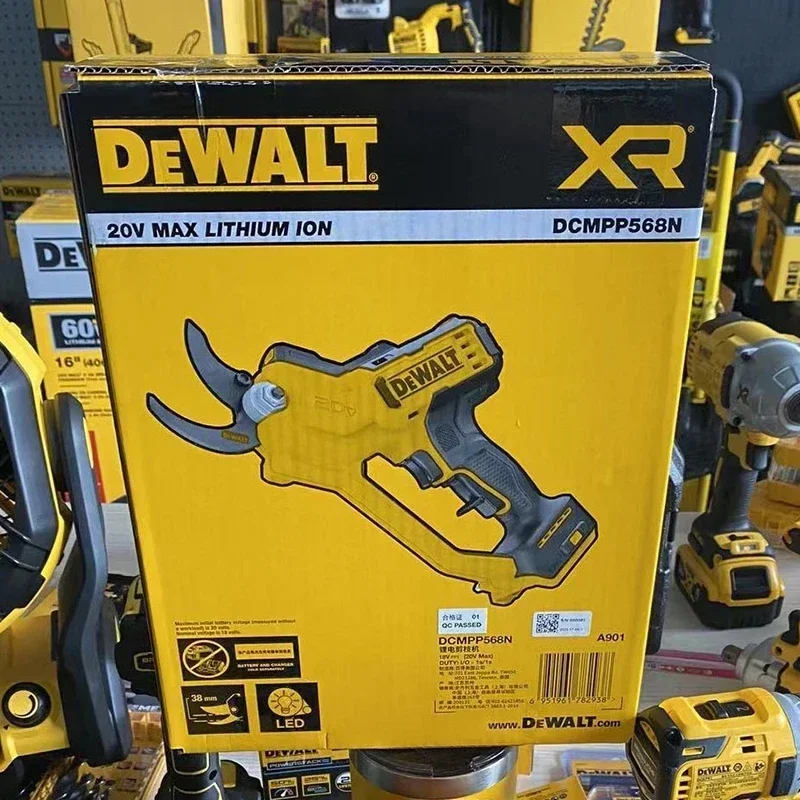 Imagem -06 - Dewalt sem Fio Alimentado Pruner Pruner Elétrico Tesoura Ferramentas Tesouras Recarregável Árvore Ramos Cortador 18v Dmpp568