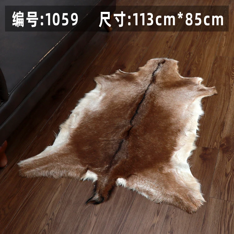 

dog mattress dog beds for large dogs Unique Natural Gogoat Skin Rug Wool Leather Chair Cushion Carpet for living room