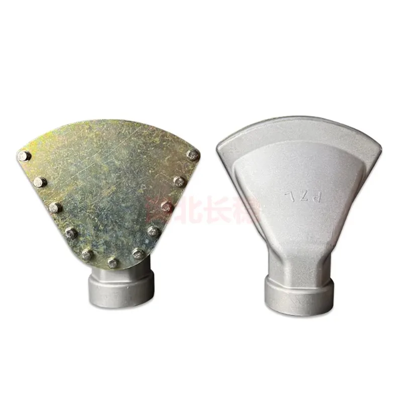 k05 Water Truck Duckbill Nozzle 1.5 2 Inch DN40 DN50 Wide Fan-Shaped Flat Sprinkler for City Cleaning Sanitation Equipment Parts