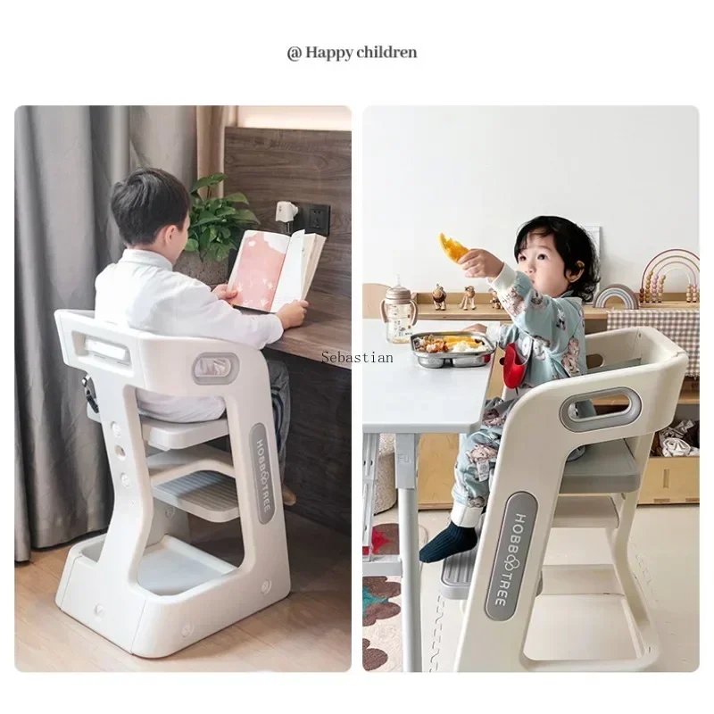 Children's Dining Chairs, Household Dining Chairs for Adults, Learning Baby Growth Chairs, High Legged Dining Tables for Babies