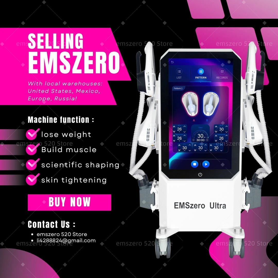 

EMSZERO NEO Weight Loss Slimming Shaping Body Sculpting Machine New Ems Build Muscles Auxiliary Skin Tightening Device