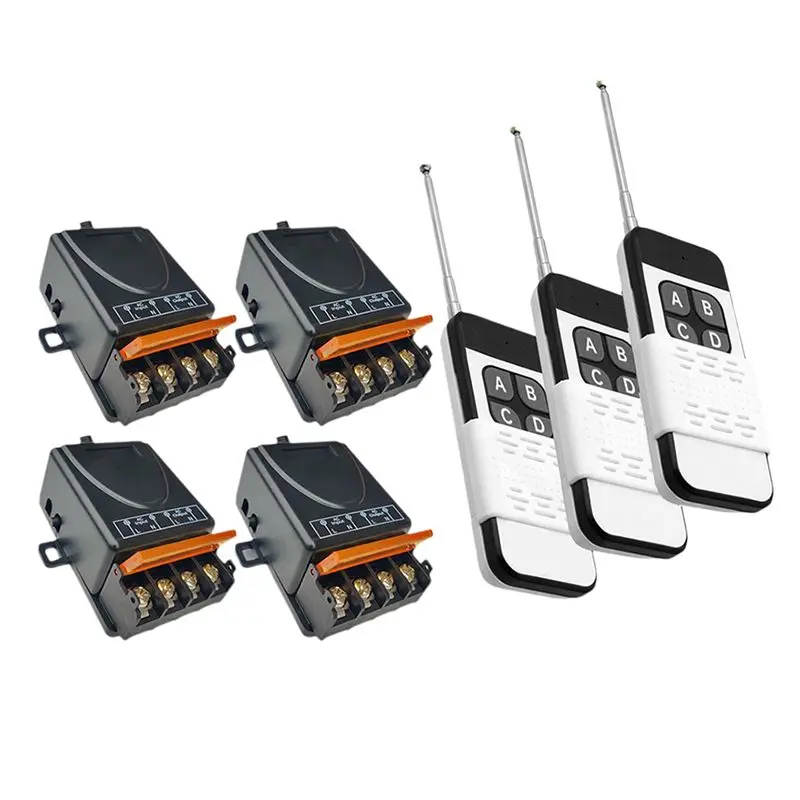 

A72Z 110V 220V 433Mhz Wireless Remote Control Switch,30A High Power Relay Module,1000M Remote
