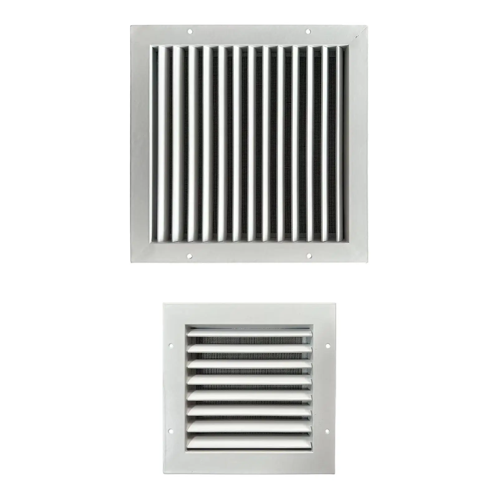 Air Vent Cover for Car Window Deflector Aluminum Louver Grill for Home Bathroom Exhaust Ventilation System