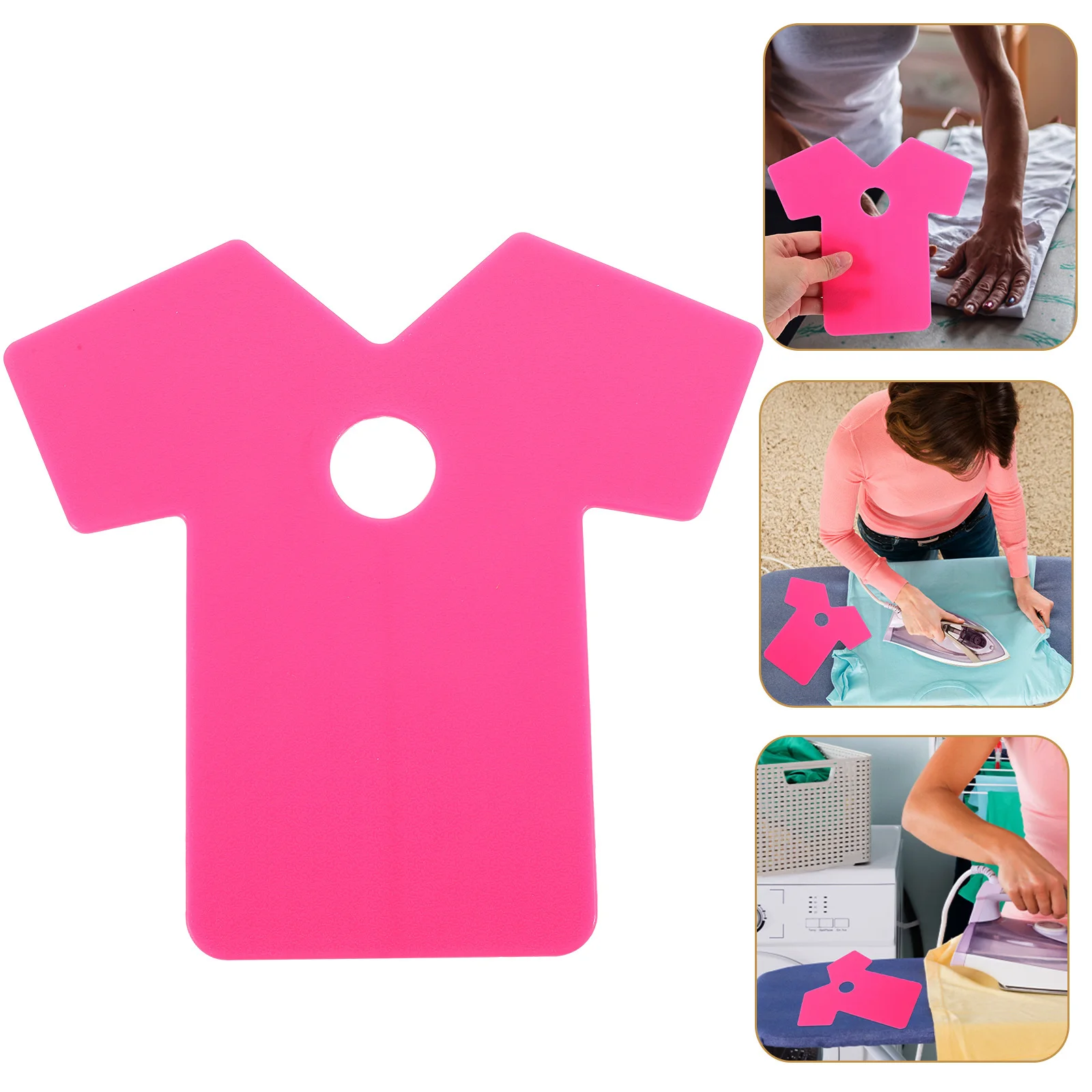 

Small Board Plastic Tabletop Shirt Shape Pad For Collar Cuff Home Travel Use Portable Desk Household Ironing Table Clothes