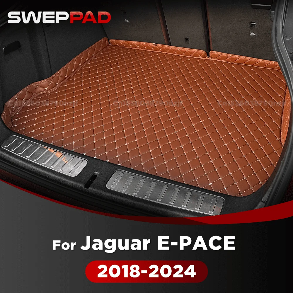 

Для Jaguar E-PACE 2018-2024 23 22 21 20 19 3D коврик в багажник автомобиля, коврик для багажника, аксессуары для интерьера, чехол