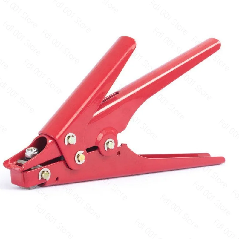 HS-519 Plastic Nylon Cable Ties with A Width of 2.4-9mm and Metal Clamps for Automatic Tensioning and Tightening Cutting Tools