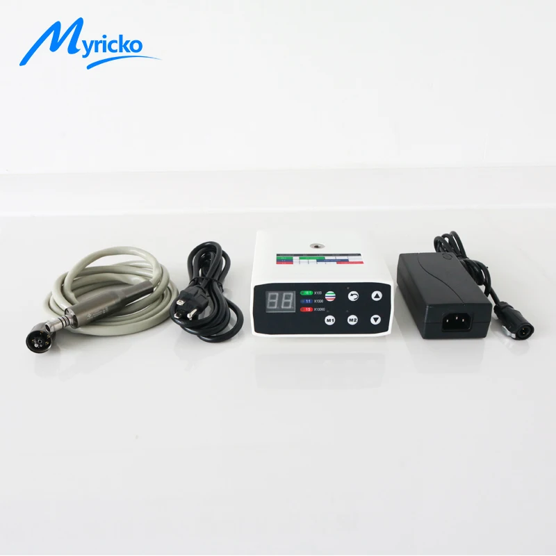 Dental Brushless Led Electric Micromotor 2/4 Hole Motor Power Interface Self-locking Waterproof Can Be Connected To Dental Chair