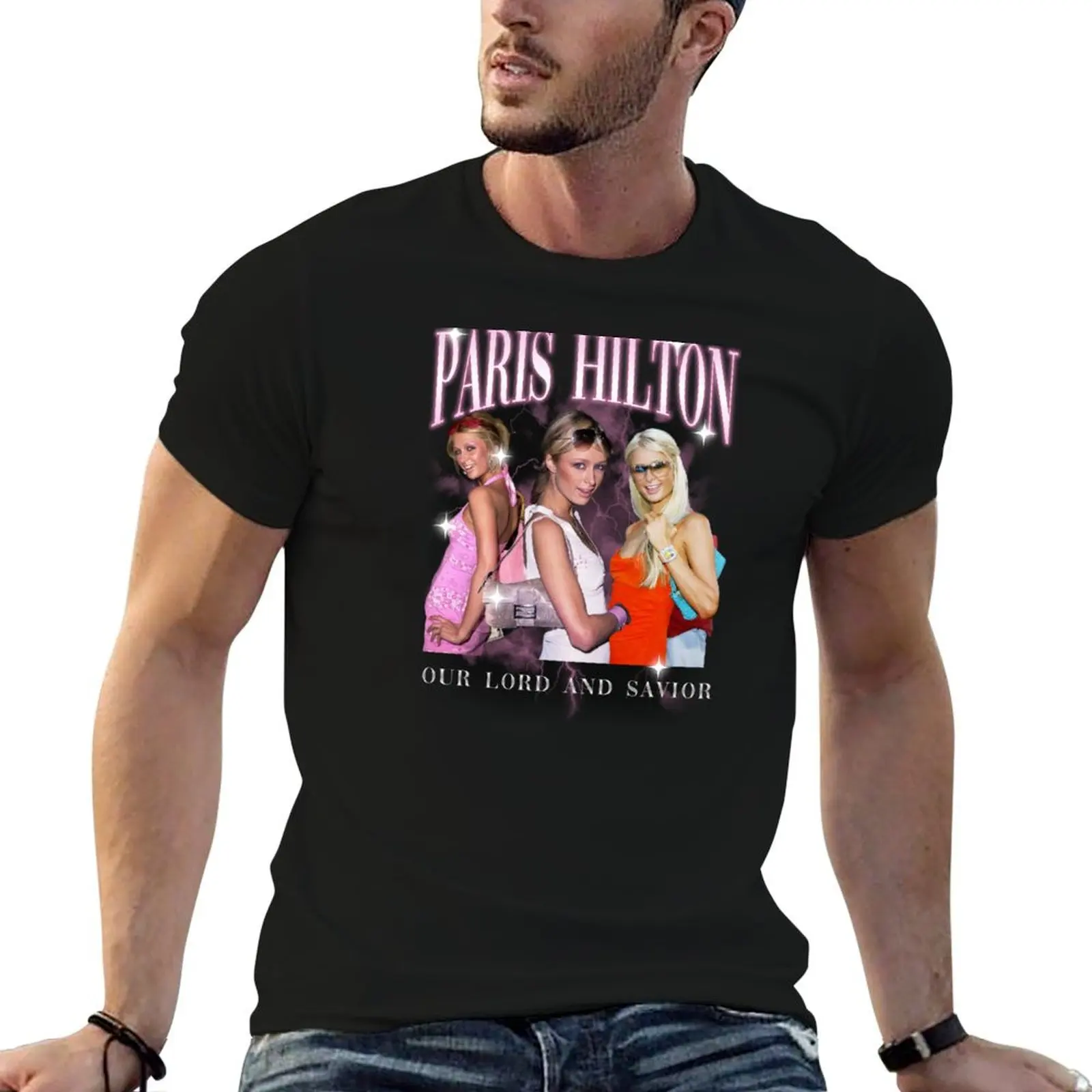 

shirts t PARIS shirts Lord & for Savior HILTON designer T-Shirt man - Our t cotton