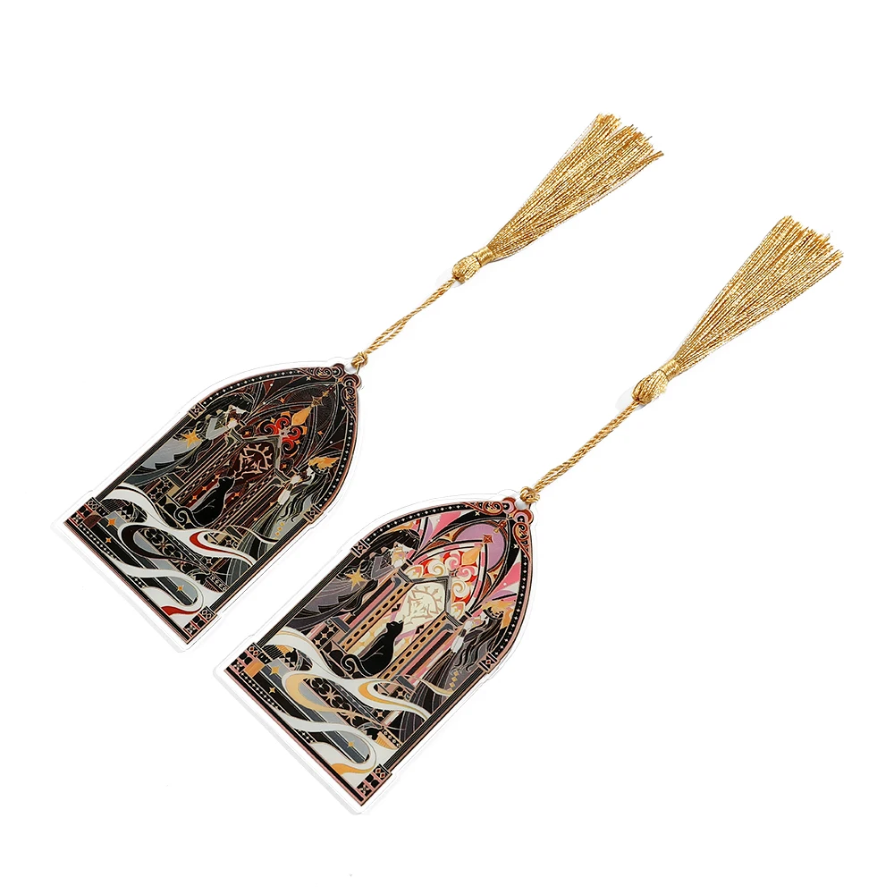 

Классическая акриловая закладка с бирками для страниц для студенческих праздничных подарков, школьных канцелярских товаров и офисного использования.