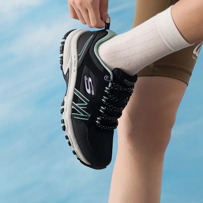 Skechers Women Outdoor Hiking Shoes 180017-OFWT/180017-ROS/180017-GYMT/180017-BKMN Lightweight Non-Slip Walking Shoes