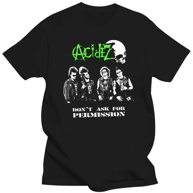 

ACIDEZ - BAND T-Shirt S-4XL NEU Punk Shirt Punkrock CASUALTIES TOTAL CHAOS Skull