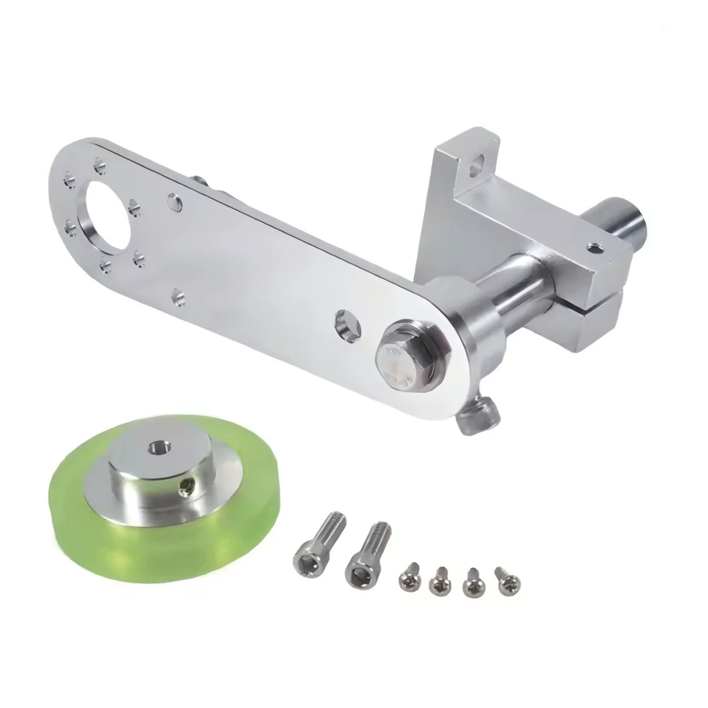 40/50/60mm Aluminum Encoder Mounting Bracket Polyurethane Measuring Wheel Industrial Rotary Encoder Meter Wheel Accessory