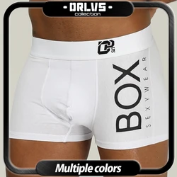 ORLVS Brand men underwear boxer cotton mens underpants comfortable underwear male panties breathable U Pouch men shorts for gay