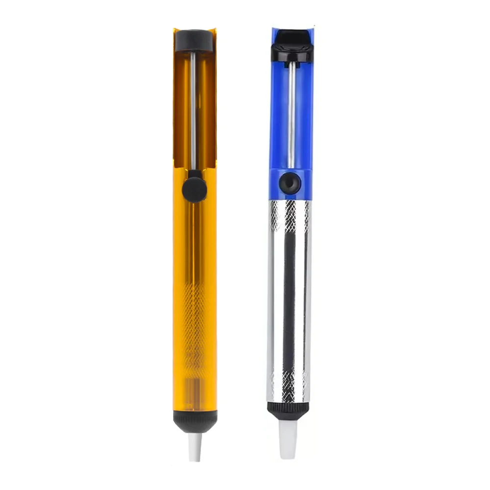 Aluminum Metal Desoldering Pump Suction Tin Gun Soldering Sucker Pen Removal Vacuum Soldering Iron Desolder Hand Welding Tool