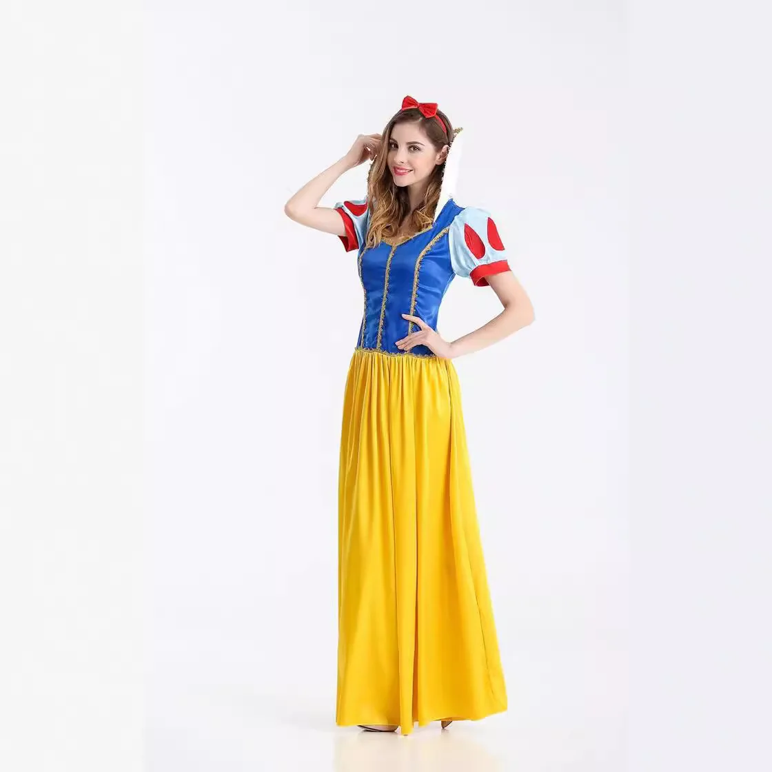 

loween Cosplay Dr Fairy T Sle Snow White Costume Multiple Designs Princ Outfit Women's Ethnic Stage Clothing