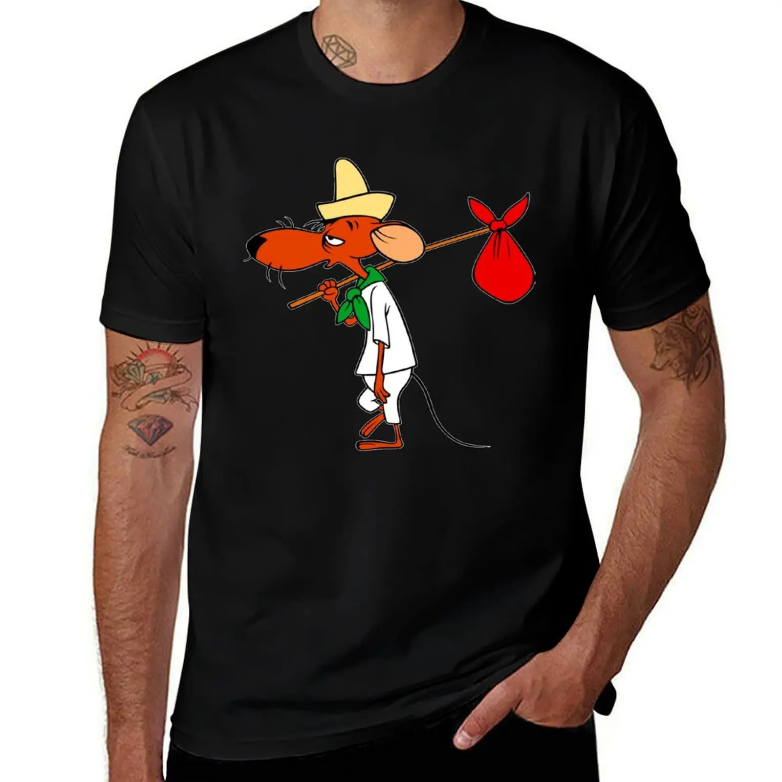

Slowpoke Rodriguez T-Shirt Urban Style Casual Short Sleeve Top