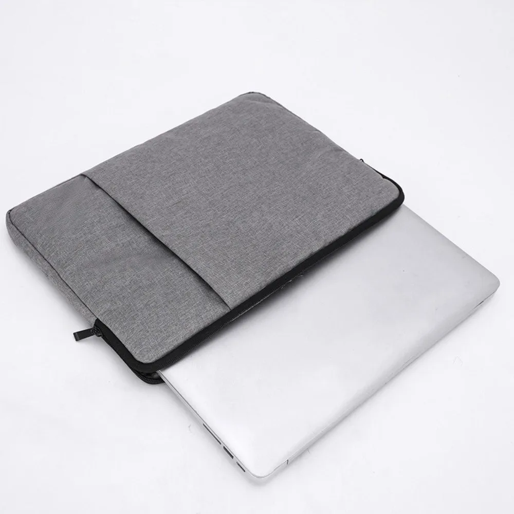 

Soft 13.3Inch Tablet Sleeve Zipper Shockproof Pockets Laptop Bag Inner Bag Anti Scratch Tablet Protective Pouch Phone Bag