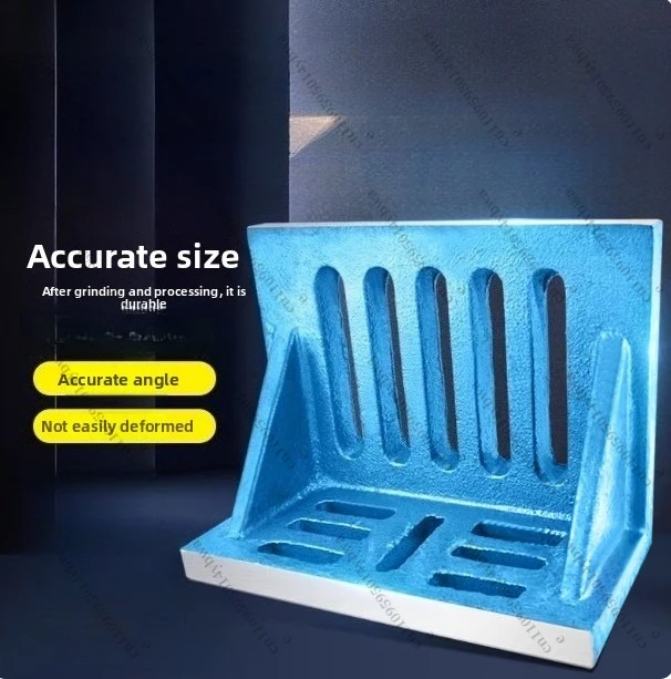 

Опорная пластина для станков, чугунная опорная пластина, угловая пластина, L-образная опорная пластина 90 градусов, для контроля, плоский зажим