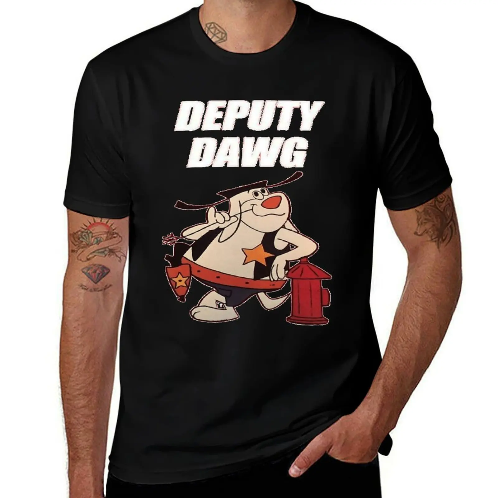 

Deputy-dawg-cartoon-Classic- T-Shirt t shirts for man graphic tees man t shirts for men casual T-Shirt