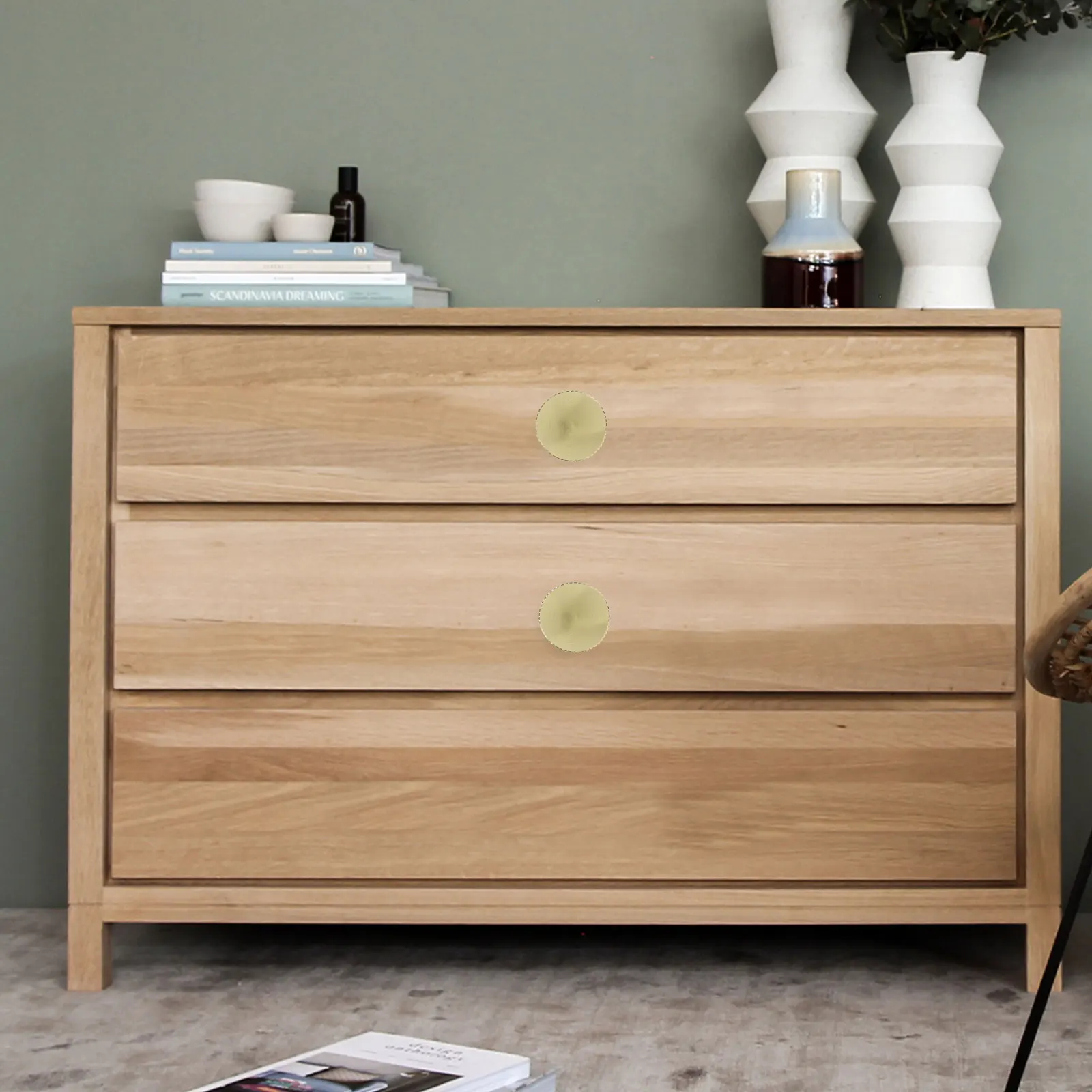 

4pcs Golden Cabinet Handles Drawer Knobs Replacement Pulls Single Hole Furniture Door Handle Accessory Wardrobe Cupboard