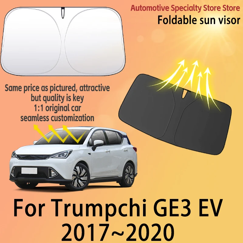 

For Trumpchi GE3 Mitsubishi Eupheme EV 2017~2020 Front Windshield Sunshade Privacy curtain Car Sun Visor High quality Accessorie
