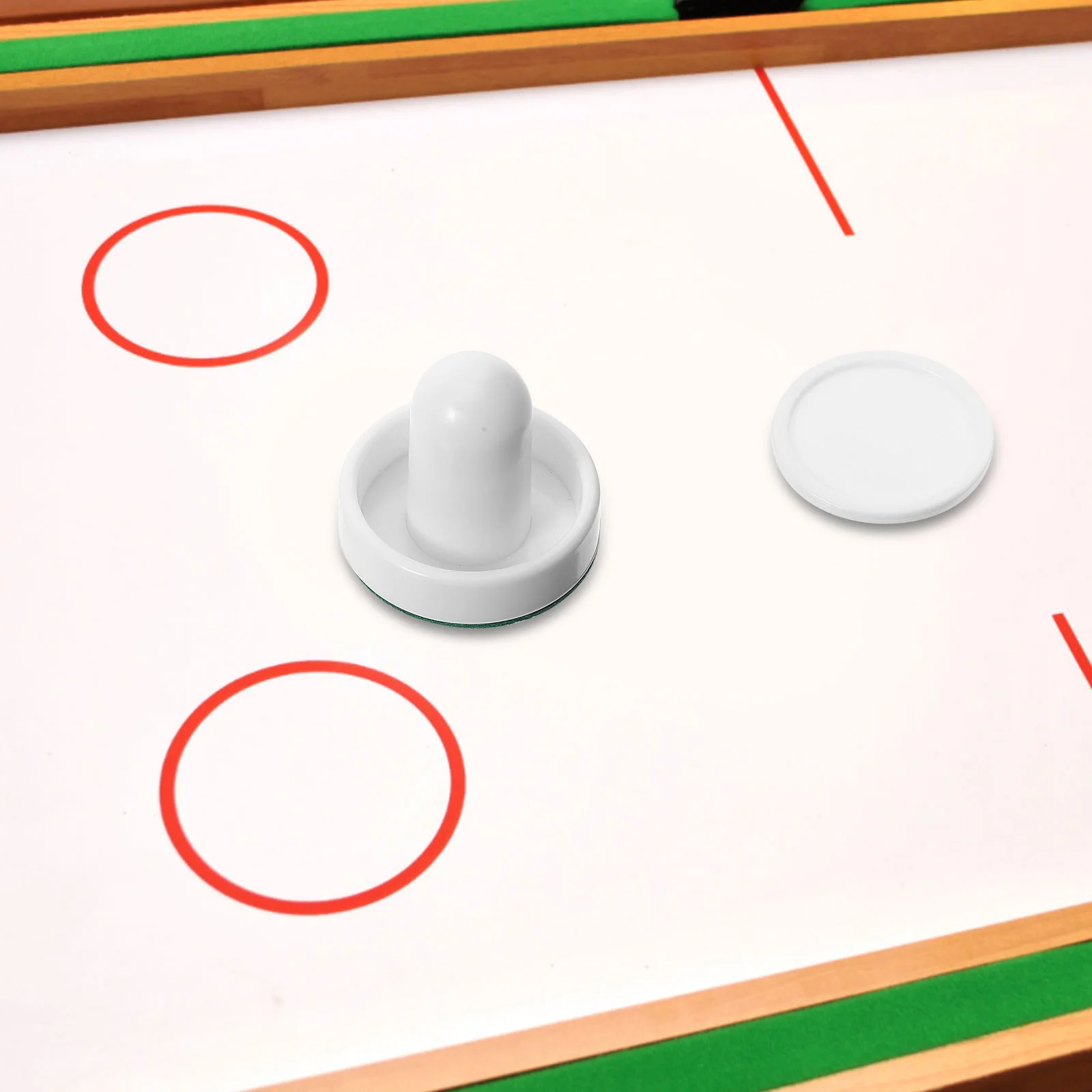 Air Hockey Set Pushers Putter Table Accessories Ice Pucks Plastic Supplies Small Child