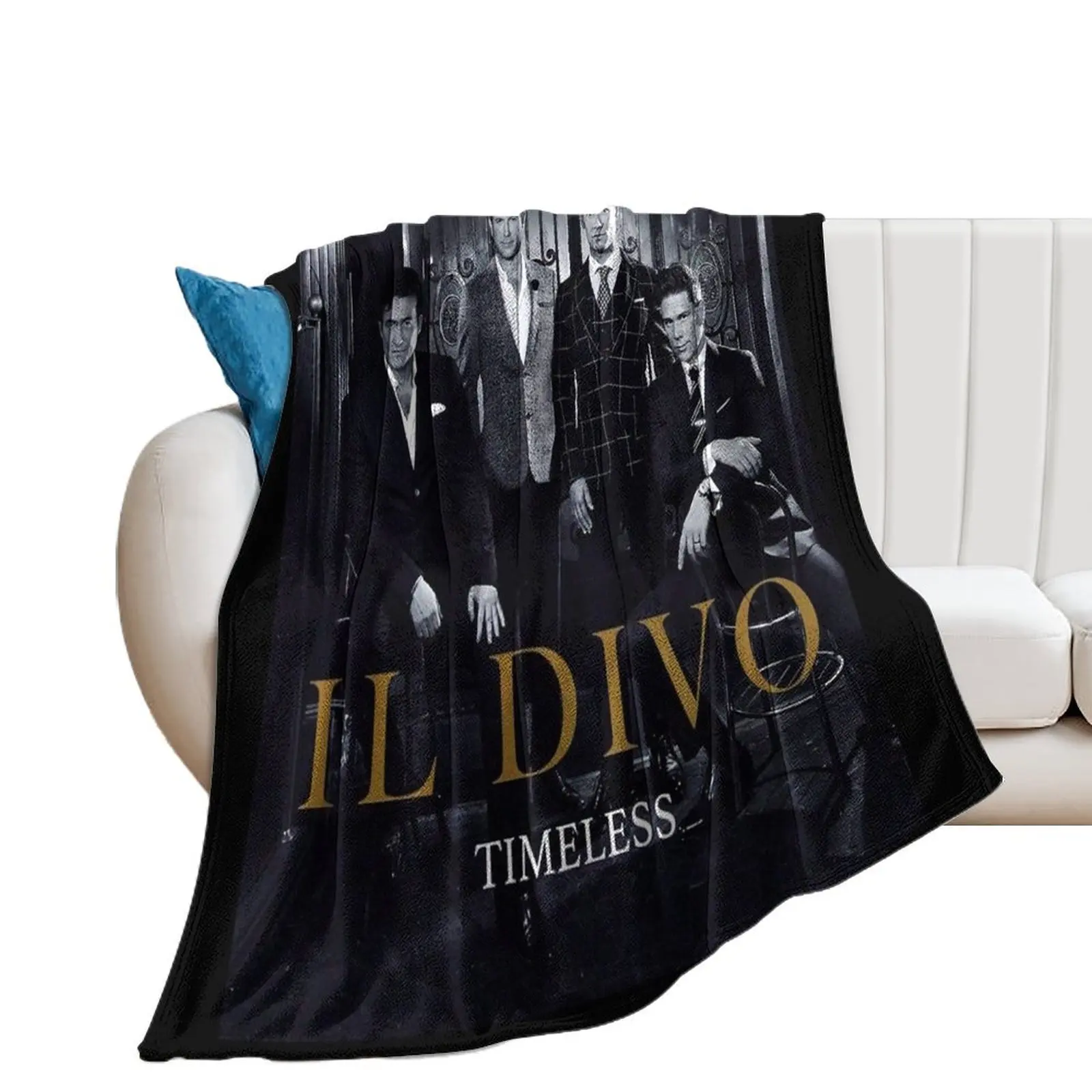 Timeless by Il Divo Classic Music Throw Blanket Soft Bed covers Furry Blankets