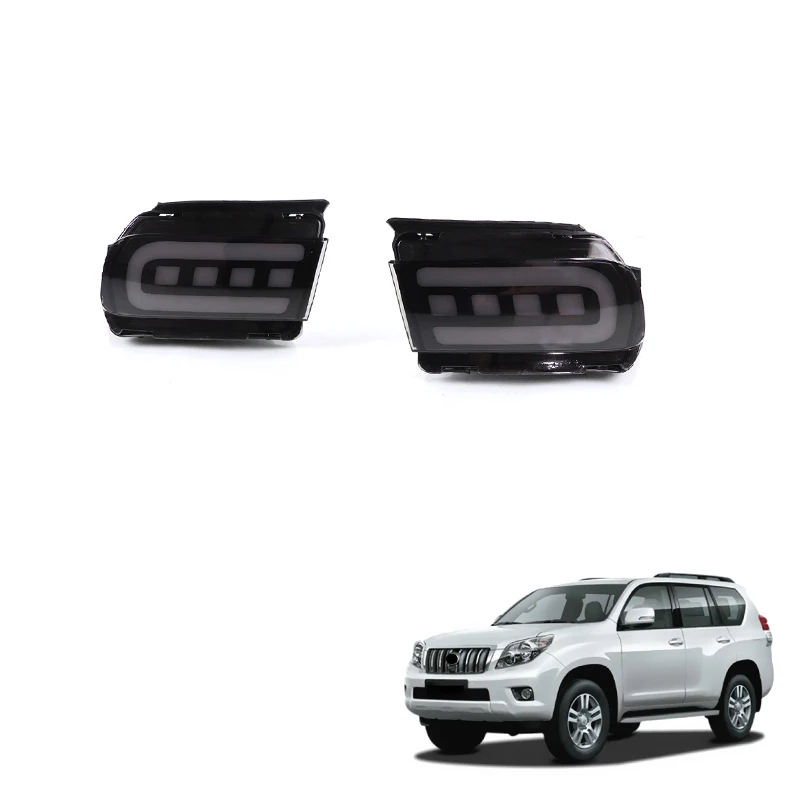 Flying Wing  Tail Light Rear Bumper Reflector Lights For  Prado 2010-2018 Taillight