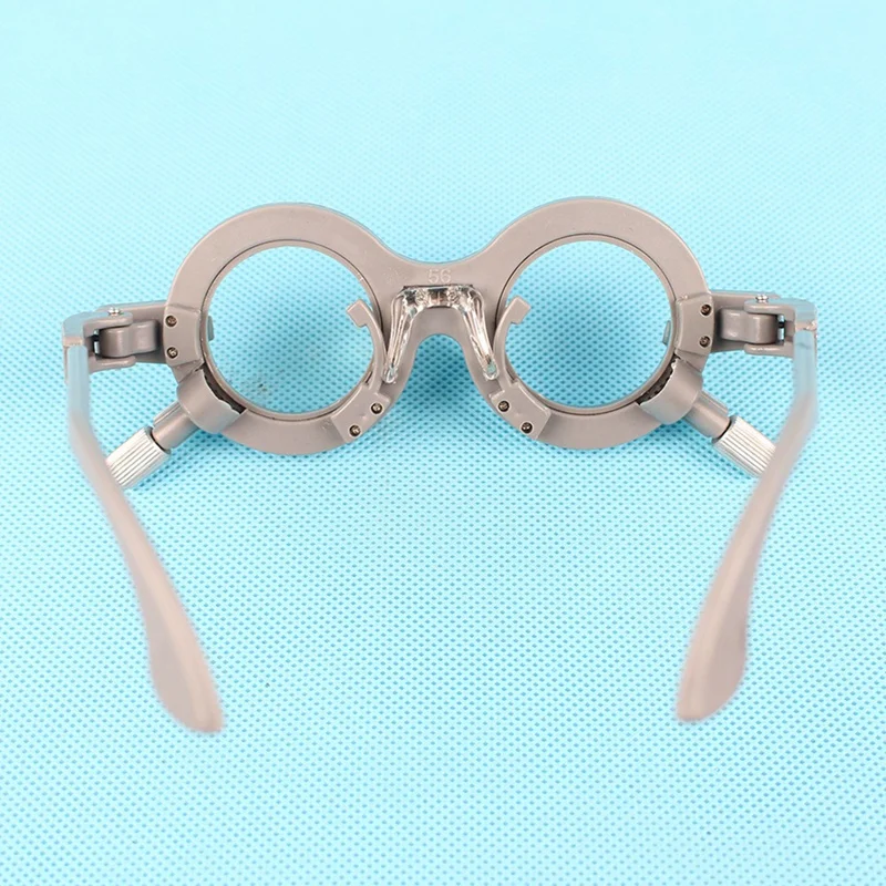 1 Stück Optometrie-Testlinsenrahmen, ophthalmologisches Instrument, fest, PD-Option – AC47