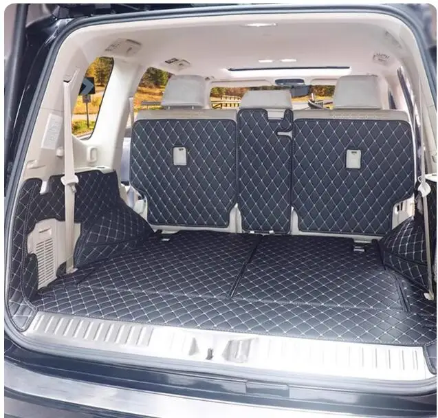 

Коврики в багажник автомобиля на заказ для Lexus LX 500d 500 2025-2022, 5 мест, 7 мест, коврики в багажник, коврики для багажника, чехол для LX500d LX500 2024
