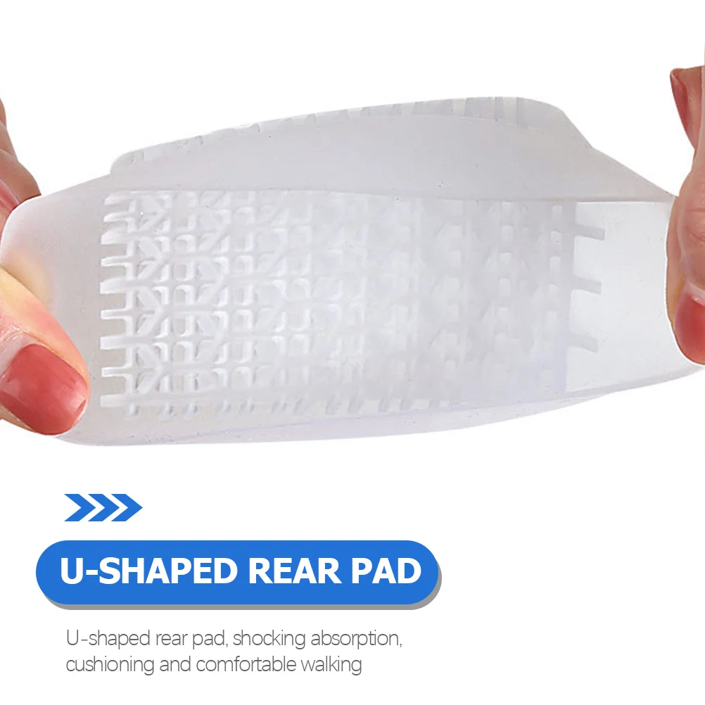 

1Pair U-Shaped Heel Pads Premium Material Comfortable Fit for Men Women Prevent Heel Slippage Cushion Inserts for Shoes