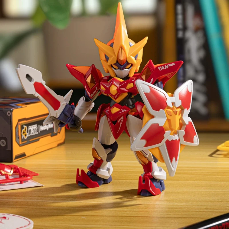 Caja ciega de batalla Nuclear con Motor, primera bala versión Q, figuras de acción Ao Bing, juguetes de moda, adorno de escritorio, regalo para niño