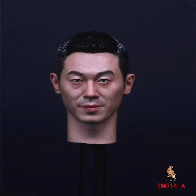 Twelve o'clock TM014 1/6 Soldier Volunteer Army Instructor Mei Sheng Head Sculpture Model Toy Fit 12'' Action Figures In Stock