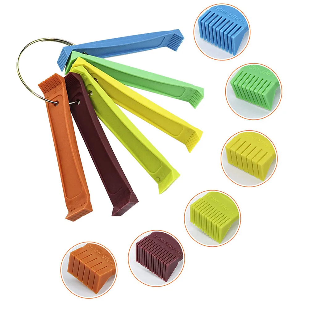 4 PCS/set Air Conditioner Fin Cleaner Set FCR6 Ring Fin for comb Metal Radiator Fin for comb Car Wash & Maintenance Cools