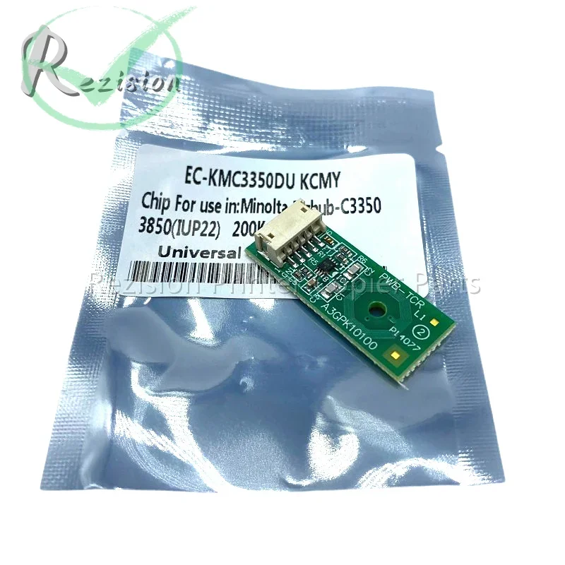 EC-KMC3350DU Trommel Chip Für Konica Minolta KMC3350 C3850 C7528 Toner Patrone Reset Chip Kopierer Drucker Ersatzteile