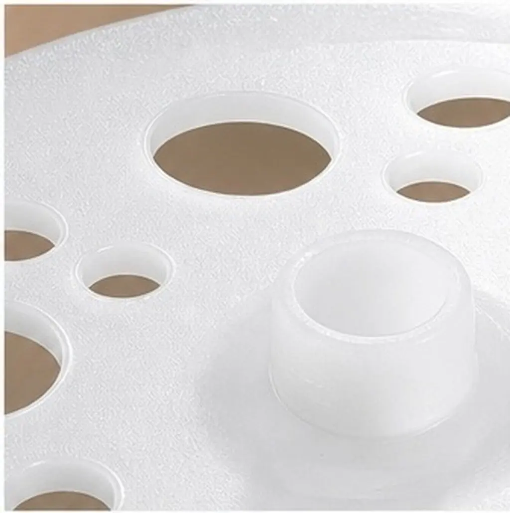 200Pcs Plastic Insulation Washers 45Mm White Flat Board Fasteners for Secure Fixing Rigid Foam Insulation Screw Support