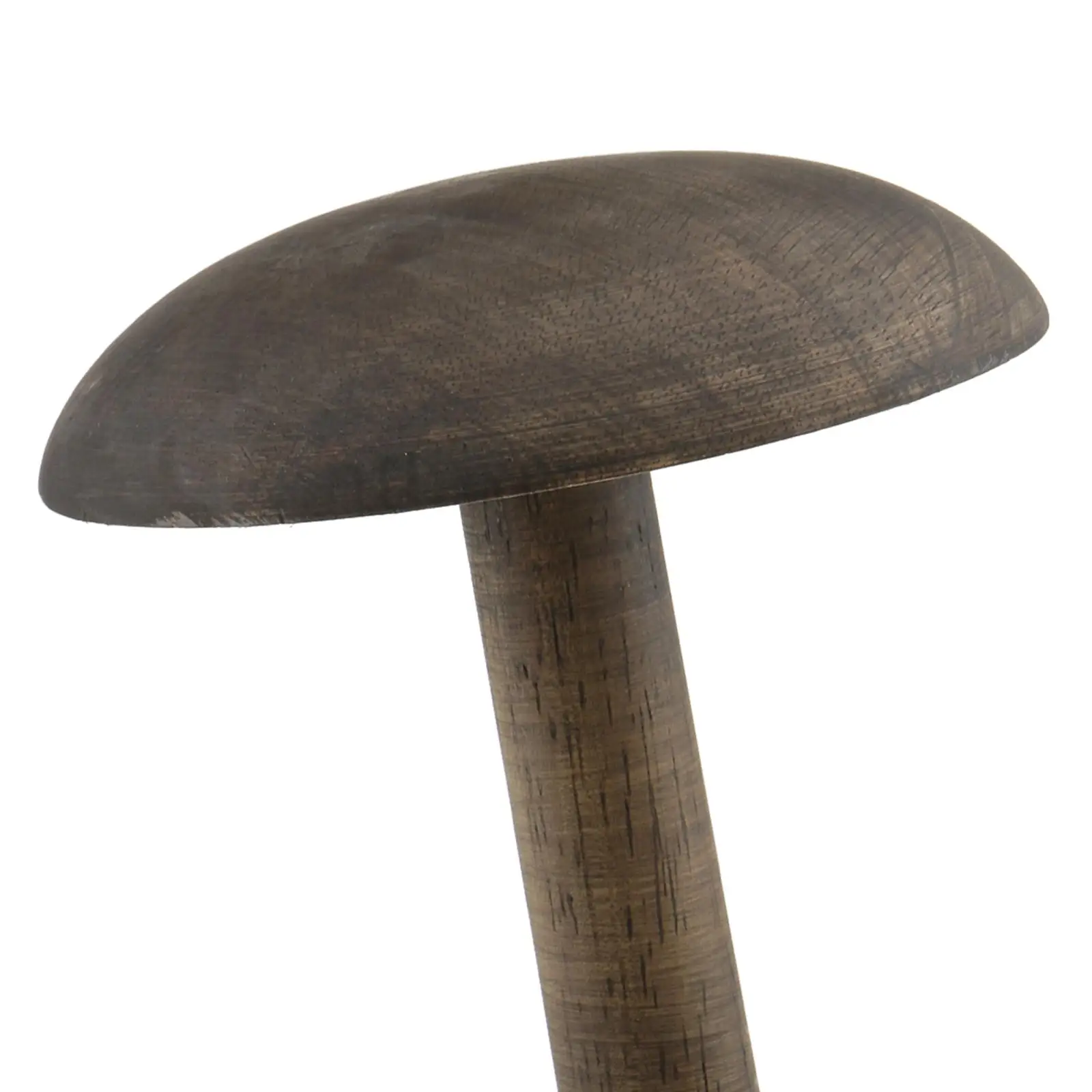 Freestanding Hat Holder Display Wooden Dome Rack Wig Head Stand Vintage Wood for Home or Retail