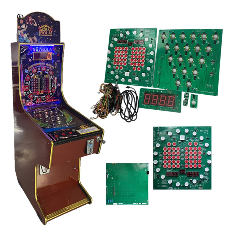 7 Ball Pinball Machine Arcade Game Motherboard Pcb Game Motherboard Arcade Game Machine Accessories Kit Only One Set Available
