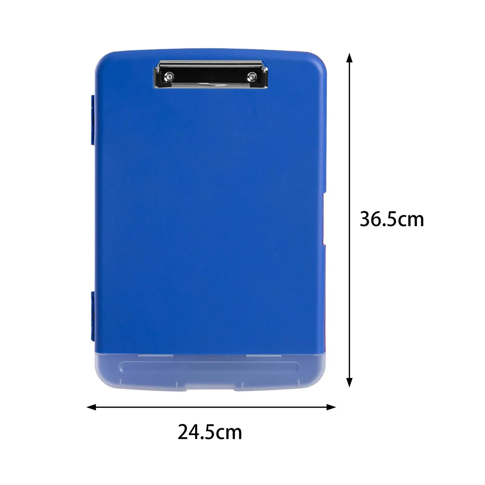 Low Profile Clipboard with Storage and Pen Holder Nursing Clipboard High Capacity Multifunctional Clipboard Folder for Home