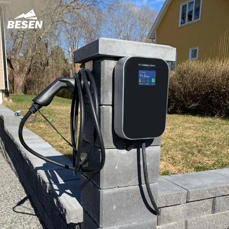 OEM Mode 3 16A 3 Phase 11KW Charging Station Wallbox Electric Vehicle Ev Charger