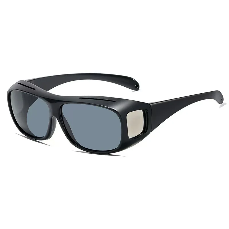 Anti-Glare Day & Night Vision Driver Goggles, UV Protection Cycling Sunglasses, Enhanced Light Glasses for Car Driving & Outdoor