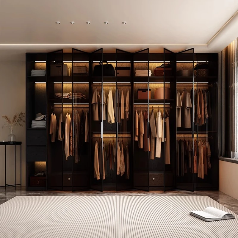 Storage Wardrobes Wood Closet Luxury Bedroom Wardrobe Cupboards Closet Living Room Ropero Furniture Home